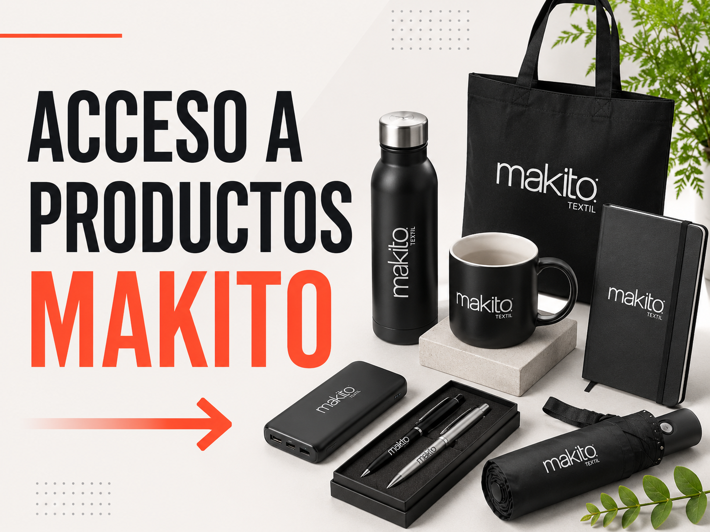Catálogo de productos Makito personalizables